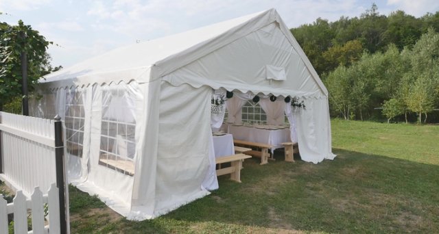 garden marquee hire yorkshire